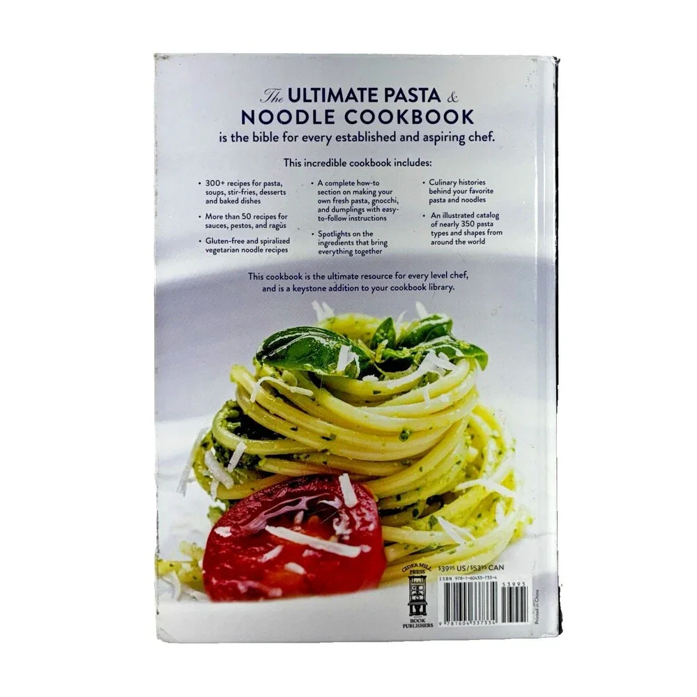The Ultimate Pasta and Noodle Cookbook by Serena Cosmo 2017 First Edition